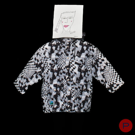 E. DE SENNEVILLE ENFANTS - AUTOMNE-HIVER 1989/90 - MANTEAU