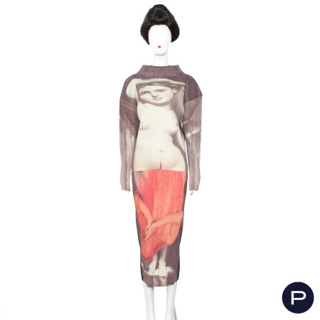 PLEATS PLEASE X YASUMASA MORIMURA - AUTOMNE-HIVER 1996/97 - ROBE