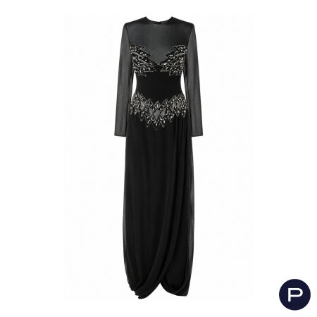 LORIS AZZARO - 1970'S - ROBE DU SOIR