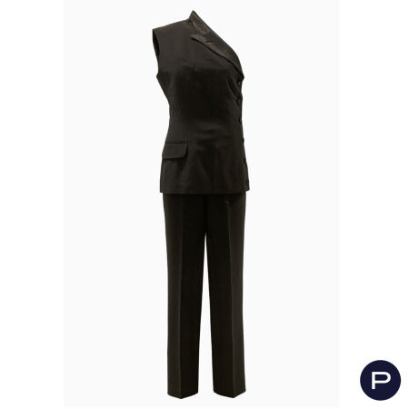 JEAN PAUL GAULTIER FEMME - AUTOMNE-HIVER 1990/91 - ENSEMBLE, VESTE, PANTALON