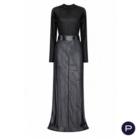 GUCCI X TOM FORD - AUTOMNE-HIVER 1998/99 - ENSEMBLE, HAUT, JUPE