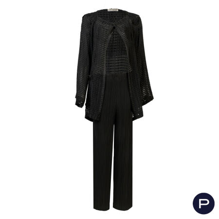 ISSEY MIYAKE - CIRCA 1994 - ENSEMBLE, VESTE, PANTALON