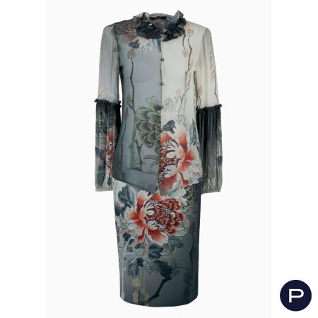 ROBERTO CAVALLI - PRE-FALL 2011 - ENSEMBLE, BLOUSE, JUPE
