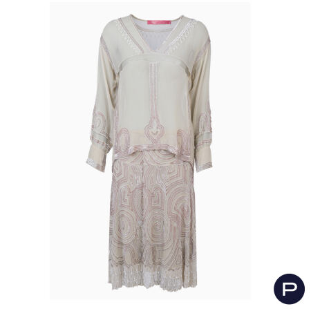 BLUMARINE COUTURE, BLUMARINE X ANNA MOLINARI - CIRCA 2006 - ENSEMBLE, BLOUSE, JUPE