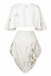 ALEXANDER MCQUEEN - PRINTEMPS-ÉTÉ 2009 - ENSEMBLE, CAPE, JUPE
