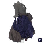 YOHJI YAMAMOTO - PRINTEMPS-ÉTÉ 2011 - ENSEMBLE, CHEMISE, JUPE