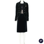 CHANEL X KARL LAGERFELD - PRINTEMPS-ÉTÉ 2010 - ENSEMBLE, VESTE, JUPE