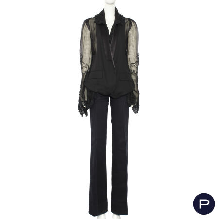 LE DIX BALENCIAGA X NICOLAS GHESQUIÈRE - PRINTEMPS-ÉTÉ 2002 - VESTE SANS MANCHES