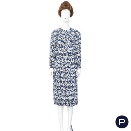 CHANEL BOUTIQUE - 1980'S - ROBE