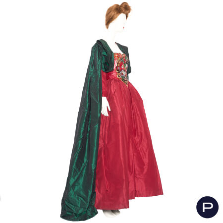 LORIS AZZARO - 1997 - ROBE DU SOIR, CAPE