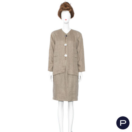 ANNE MARIE BERETTA - CIRCA 1980/85 - ENSEMBLE, VESTE, JUPE
