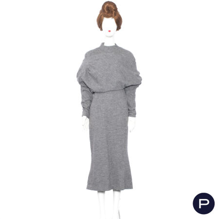 CLAUDE MONTANA - AUTOMNE-HIVER 1986/87 - ROBE
