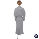 CLAUDE MONTANA - AUTOMNE-HIVER 1986/87 - ROBE