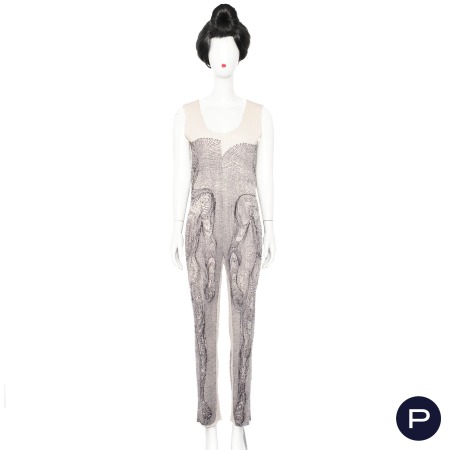 PLEATS PLEASE X TIM HAWKINSON - 1998 - COMBINAISON-PANTALON