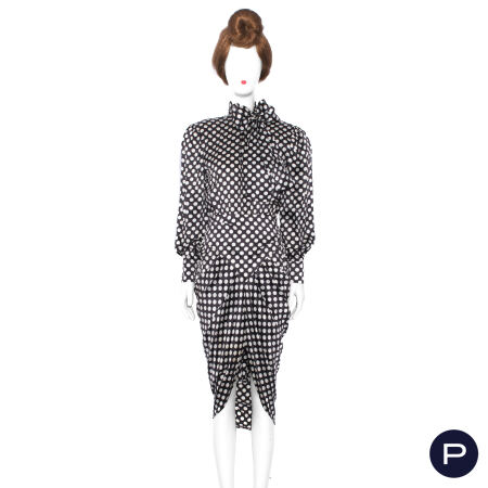 ROBERTO FABRIS - AUTOMNE-HIVER 1985/86 - ROBE