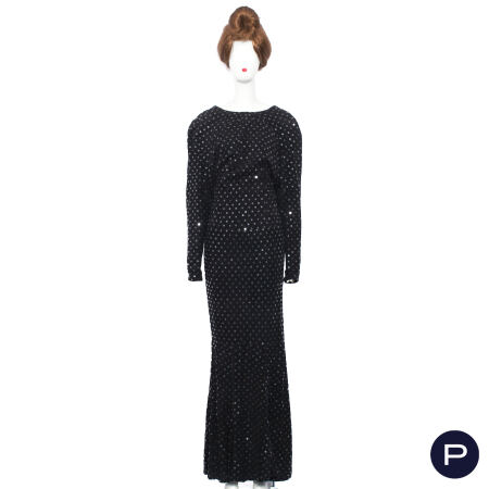 ROBERTO FABRIS - AUTOMNE-HIVER 1986/87 - ROBE