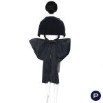 COMME DES GARÇONS NOIR - AUTOMNE-HIVER 1985/86 - ENSEMBLE, HAUT, JUPE