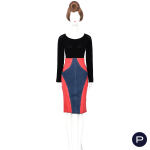 ROBERTO FABRIS - PRINTEMPS-ÉTÉ 1986 - ENSEMBLE, VESTE, JUPE