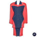 ROBERTO FABRIS - PRINTEMPS-ÉTÉ 1986 - ENSEMBLE, VESTE, JUPE
