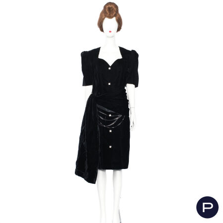 ROBERTO FABRIS - AUTOMNE-HIVER 1985/86 - ROBE