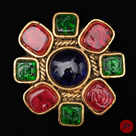 CHANEL - CIRCA 1984- BROCHE