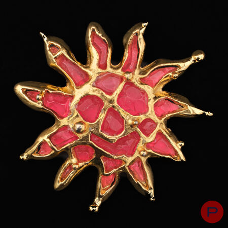 CHRISTIAN LACROIX - 1990'S- BROCHE