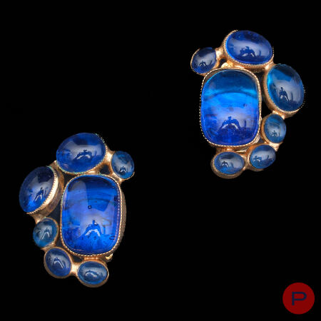 ATTRIBUÉ(E)(S) À, CHANEL X GRIPOIX- PAIRE DE BOUCLES D'OREILLES