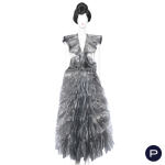COMME DES GARÇONS JUNYA WATANABE - AUTOMNE-HIVER 2000/01 - ROBE DU SOIR