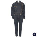 ALAÏA - PRINTEMPS-ÉTÉ 1986 - ENSEMBLE, VESTE, PANTALON