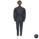 ALAÏA - PRINTEMPS-ÉTÉ 1986 - ENSEMBLE, VESTE, PANTALON